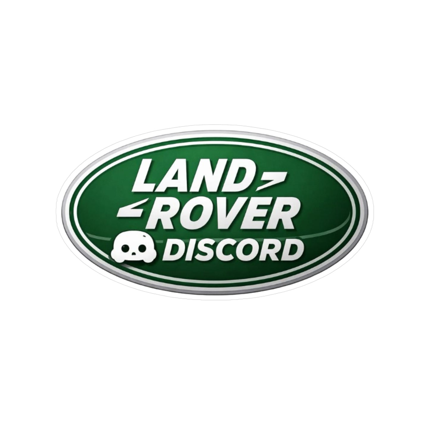 Land Rover Discord Logo Stickers