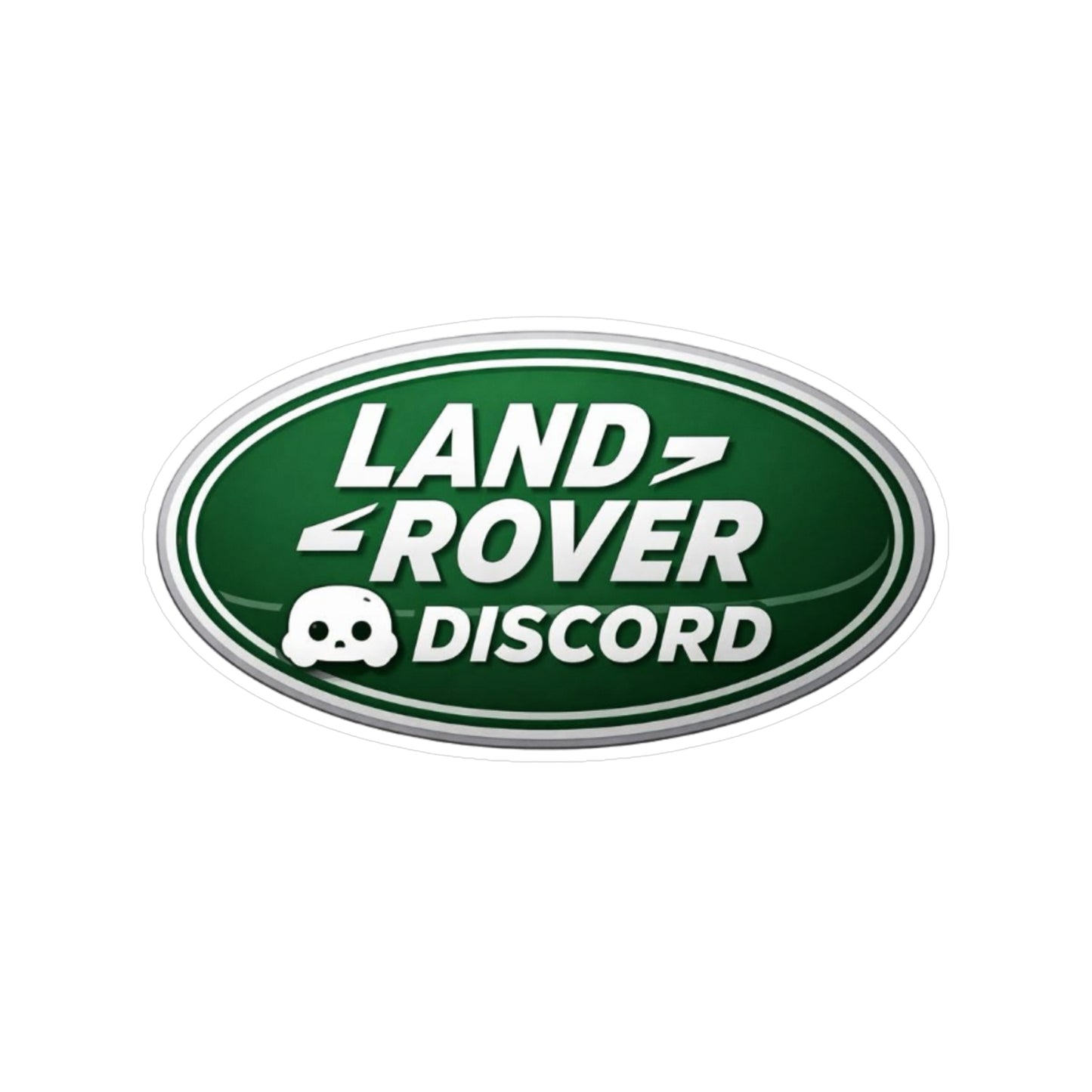 Land Rover Discord Logo Stickers